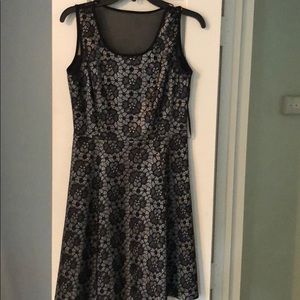 Little black (and white) dress